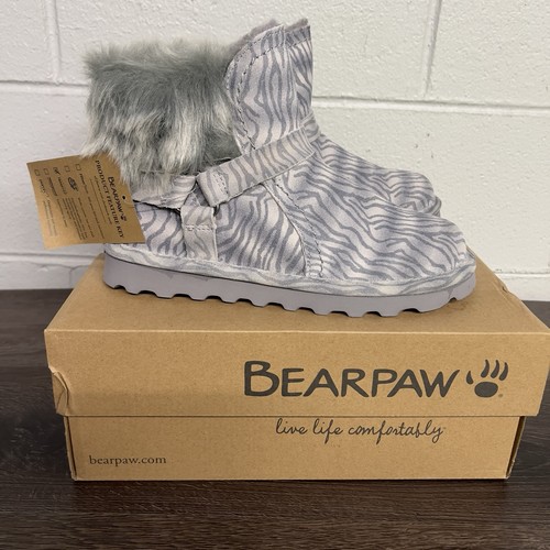 Bearpaw konnie tiger faux fur - bearpaw,