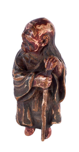 Japanese edo period polychrome - period,