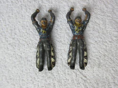 Pair toy lead cowboys - pair, of