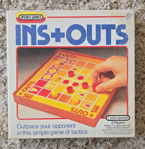 Spear games ins - +, outs