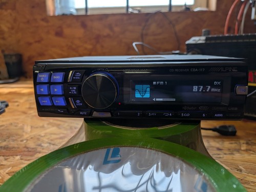 Rare alpine cda 117 player - cd,