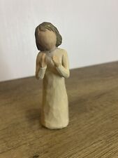 2000 Willow Tree Praying Girl “ Sisters By Heart “figurine Bday Shower Gift 