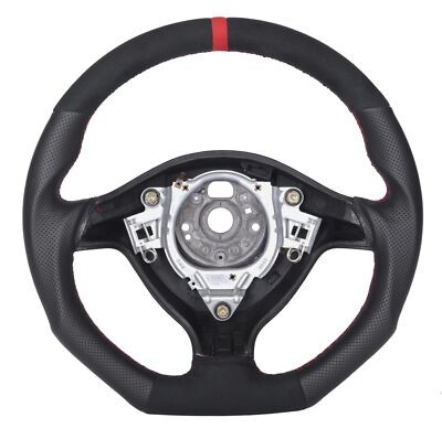 Leather steering wheel - leather, fit