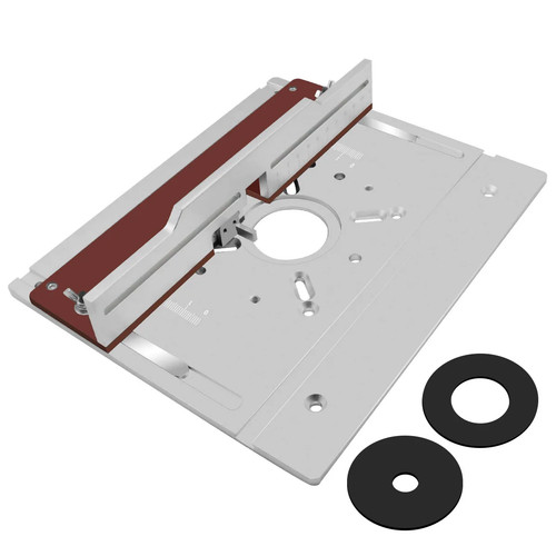 Aluminium router table insert - router,