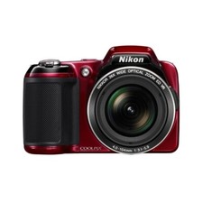 Nikon COOLPIX L810 Digital Camera 16.1MP 26x Optical Zoom CCD Red 80%-85% New