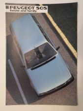 PEUGEOT 505 ESTATE & FAMILY