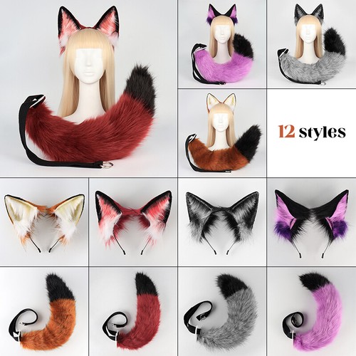 Fluffy fox ear - ear, headband
