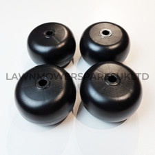 Set Of 4 Anti Scalp Deck leveling Wheel Dia 100mm Castel Garden Honda Mountfield