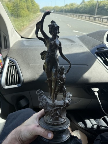 Greek god bronze - greek, spelter