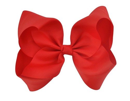 Inch big hair bow clips - big,