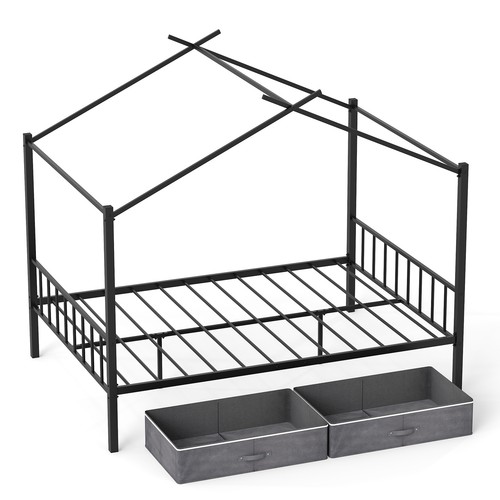 Metal kids bed frame - metal,