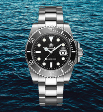 ADDIESDIVE MY-H3-2QZ Stainless Steel Japanese Quartz 200M Divers Watch BGW9 Lume