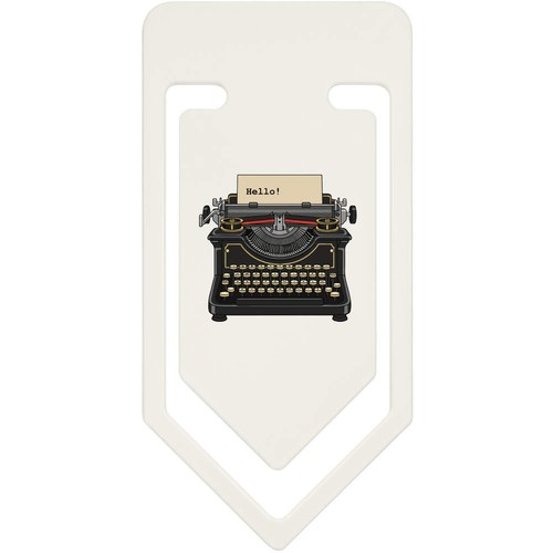 Vintage typewriter text - 'vintage, &
