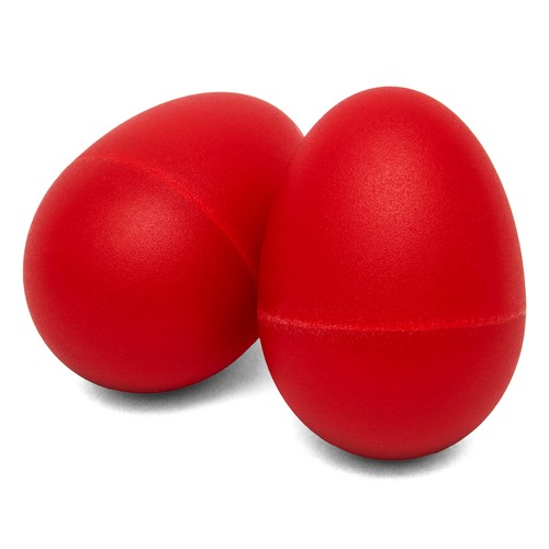Plastic egg shakers - shakers,