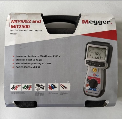 Megger mit420 and - and, mit2500