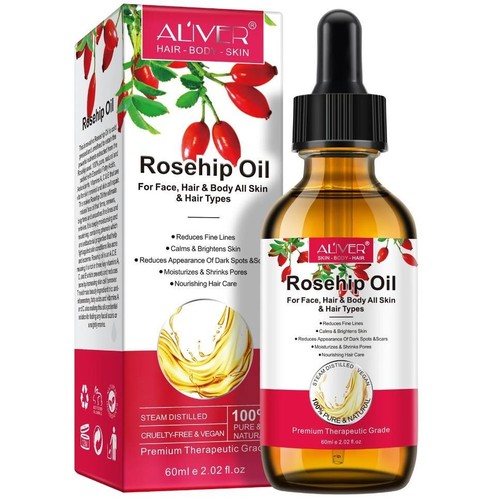 Rosehip oil 100 pure - 100%, natural