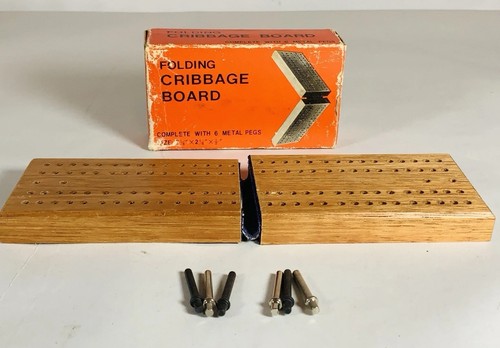 Vintage folding cribbage - vintage,