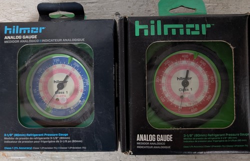 Hilmor refrigerant gauges - refrigerant,