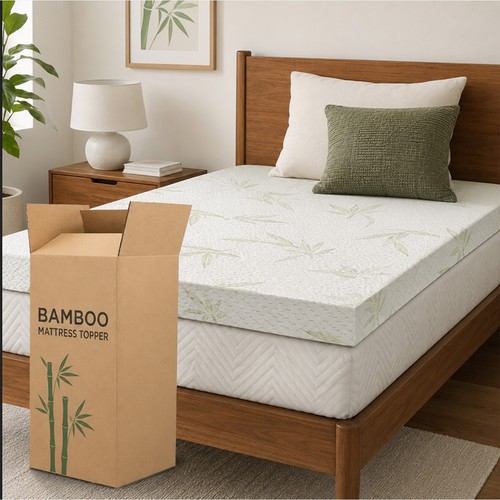 Bamboo memory foam mattress - memory,