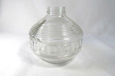 Vintage Clear Glass Globe  Oil
