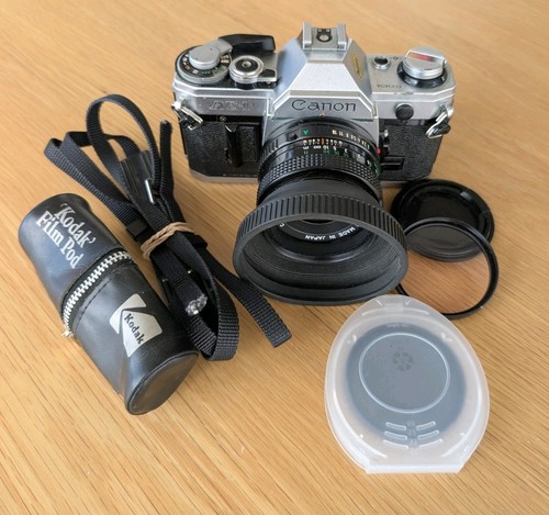 Canon ae1 35mm - film, camera