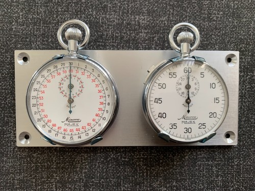 Minerva majex stopwatch - stopwatch, set
