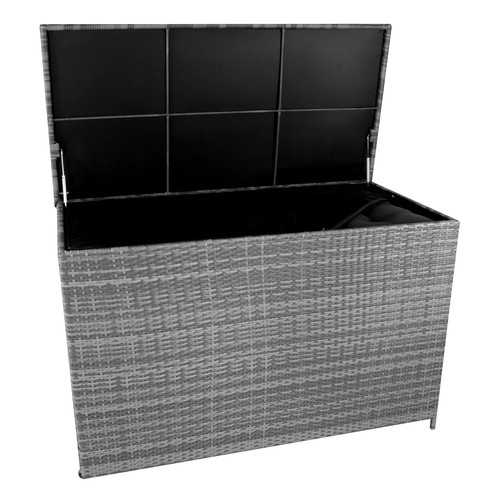 Rattan garden storage box 996l - garden,