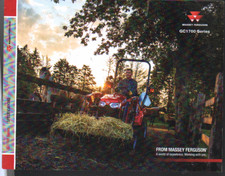 Massey Ferguson "GC1700 Series" Compact Tractors Brochure Leaflet