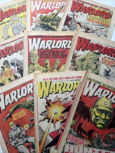 Vintage warlord comics - x,