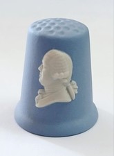 Wedgwood Jasper Blue Thimble