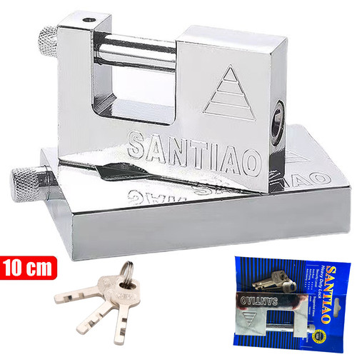 Heavy duty padlock 100mm - heavy,
