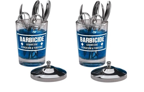 Barbicide disinfectant hygiene - barbicide,