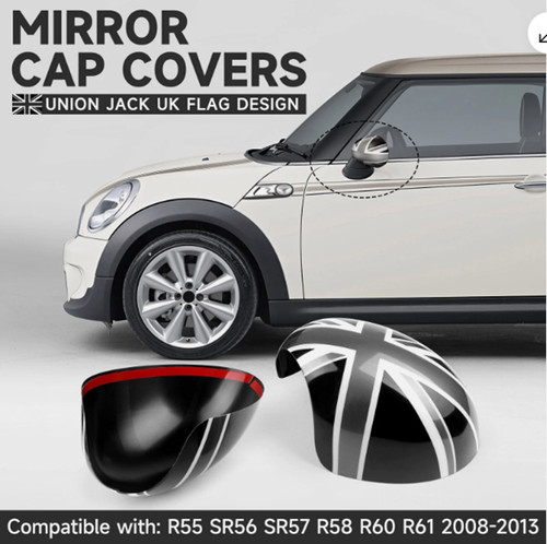 Mirror covers for mini - mirror, cooper