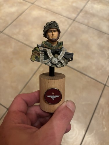 Hand painted military soldier - painted,