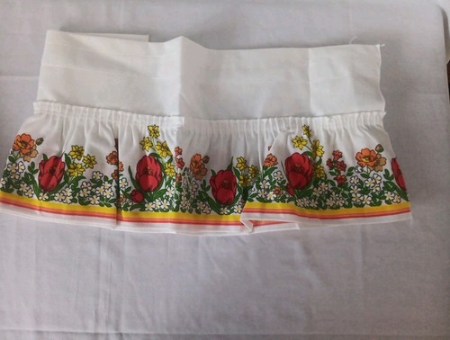 Vintage tier curtains - vintage,