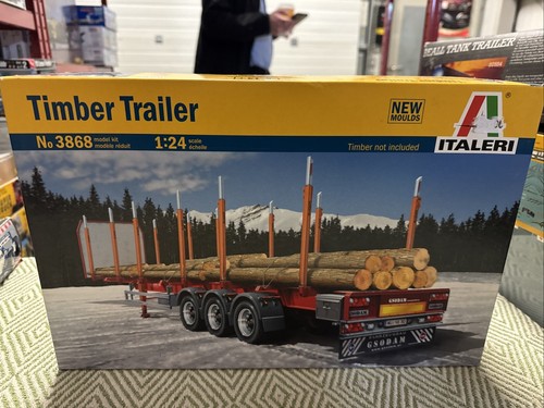 Italeri timber trailer - italeri,