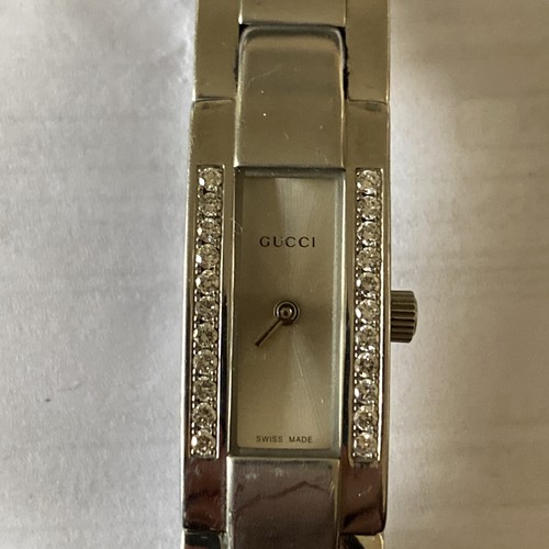 Gucci silver watch vintage - watch,