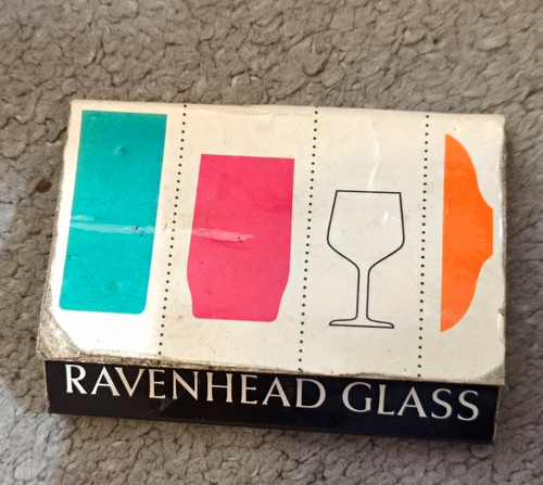 Vintage ravenhead glass - ravenhead,