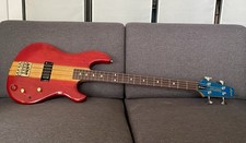 Aria Pro bass through neck