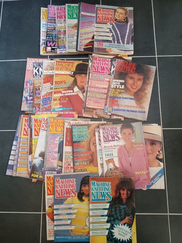 Knitting machine magazines - 40,