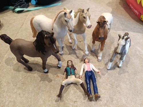 Schleich horse and foal figure - schleich,