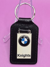 Keyring Key Ring - BMW Vintage Dealer Dealership Key Fob Knights Stoke on Trent