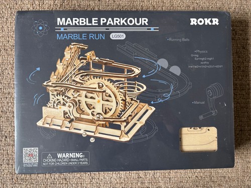 Rokr marble parkour wooden - rokr, 3d