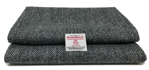 Harris tweed black and - harris,