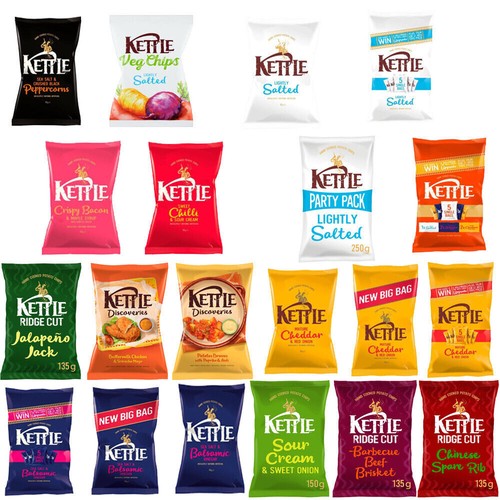 Kettle crisps chips - kettle,