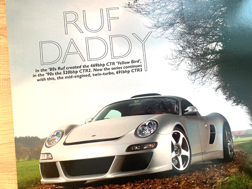 Ruf ctr3 porsche 691 - ruf,