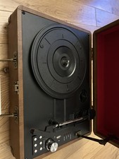 GPO Attache Case Brown, red