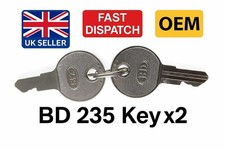 BD 235 Keys x2 | Cash Drawer /