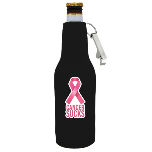 Cancer sucks beer - beer, bottle