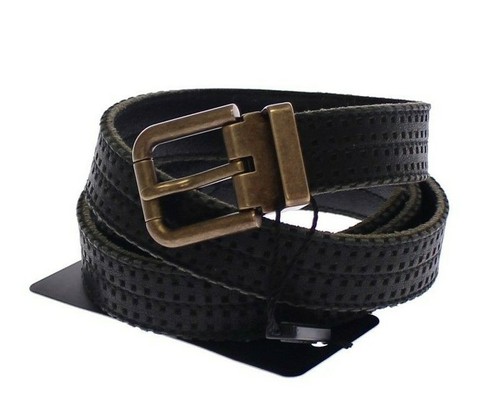 Dolce gabbana blue leather - blue,
